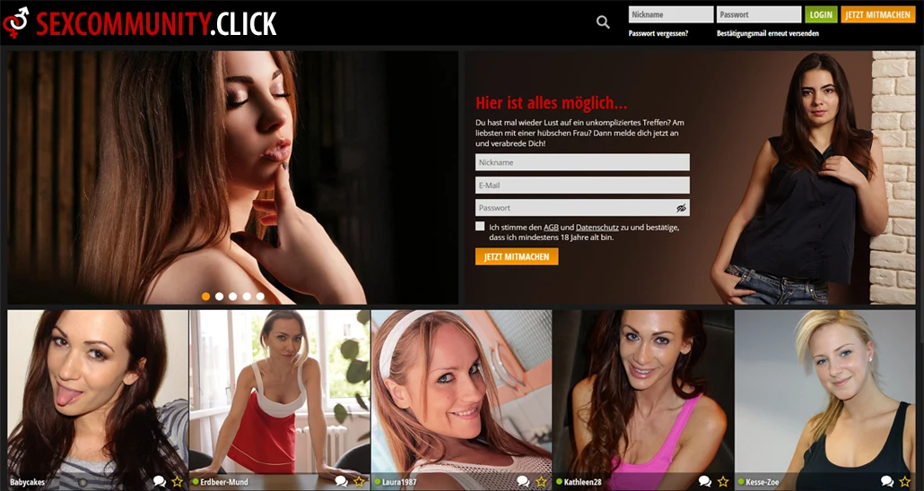 Sexcommunity - Deutschlands beliebte Amateurcommunity